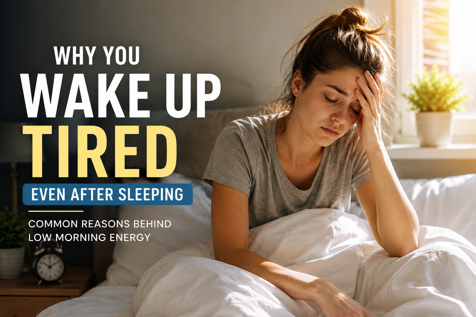Why You Wake Up Tired Even After Sleeping
