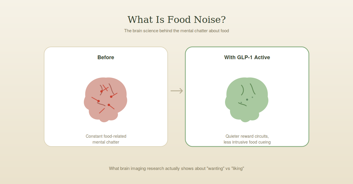 what is food noise and why GLP-1 drugs quiet it