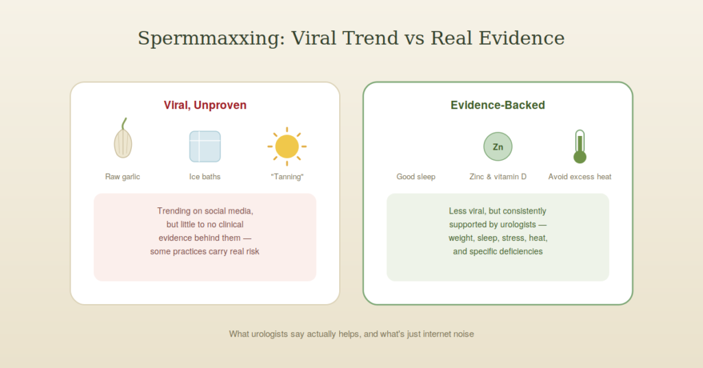what is spermmaxxing and does it work