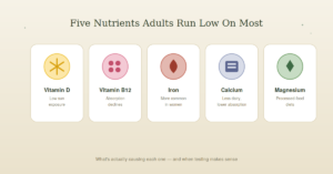 most common vitamin deficiencies and their causes