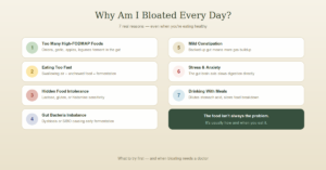 why am I bloated every day causes and solutions