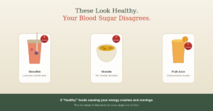 healthy foods that spike blood sugar