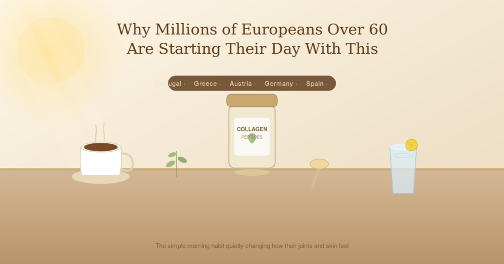 collagen peptides benefits over 60 joints skin mobility