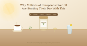 collagen peptides benefits over 60 joints skin mobility