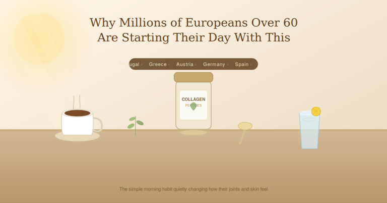 collagen peptides benefits over 60 joints skin mobility