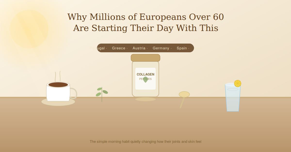 collagen peptides benefits over 60 joints skin mobility