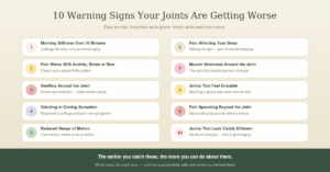 warning signs your joints are getting worse