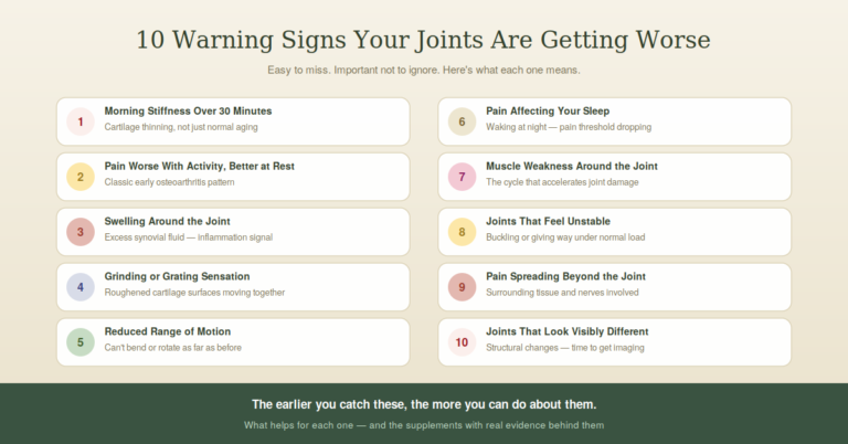 warning signs your joints are getting worse